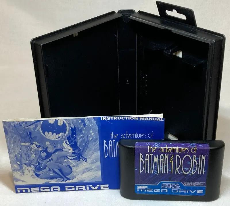 Game | Sega Mega Drive | The Adventures Of Batman & Robin Physical Video Games Game Sega