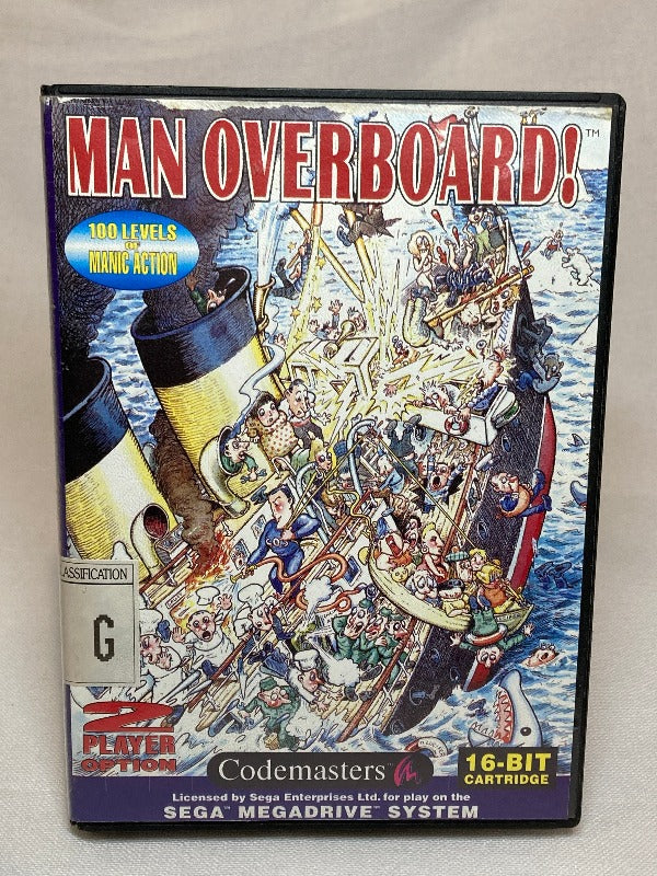 Game | Sega Mega Drive | Man Overboard