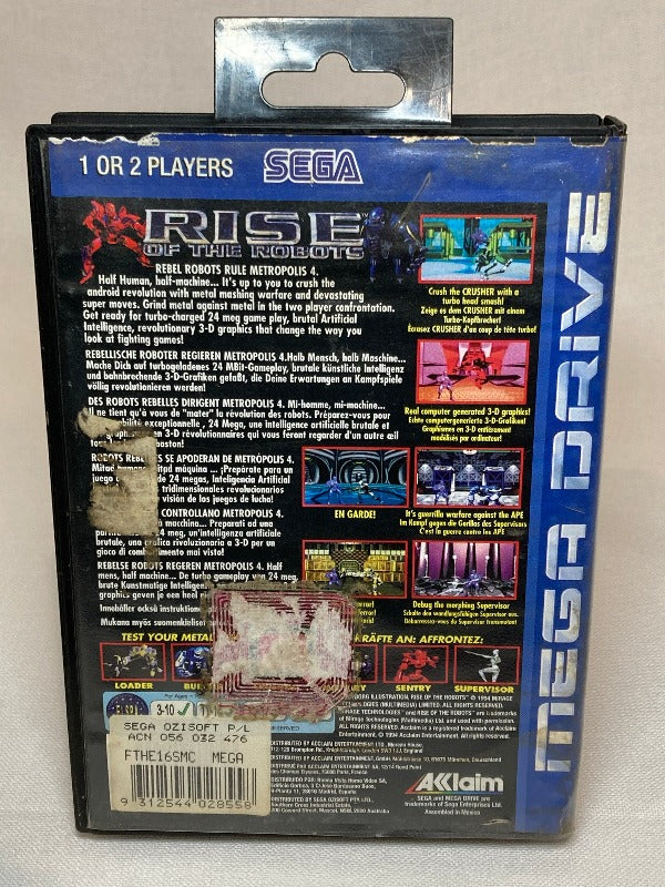 Game | Sega Mega Drive | Rise Of The Robots