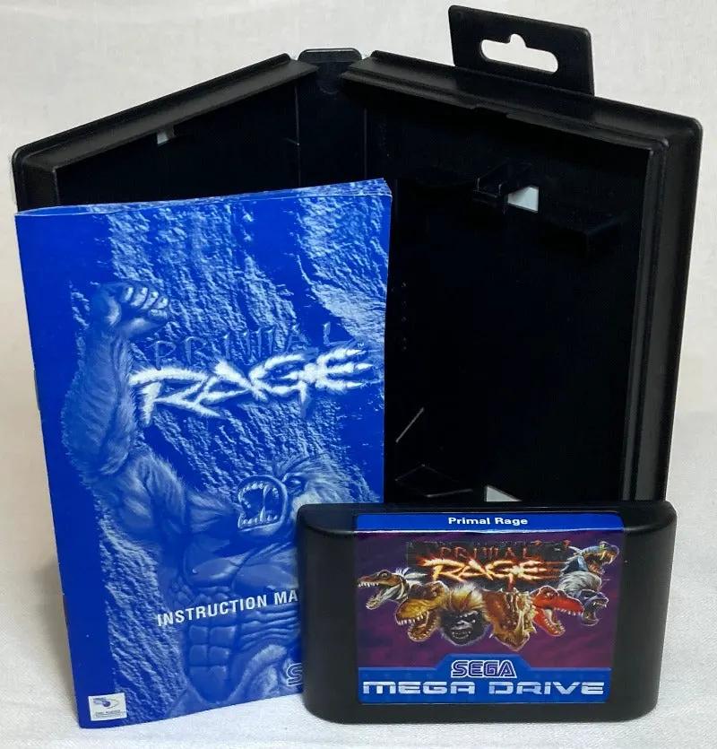 Game | Sega Mega Drive | Primal Rage Physical Video Games Game Sega