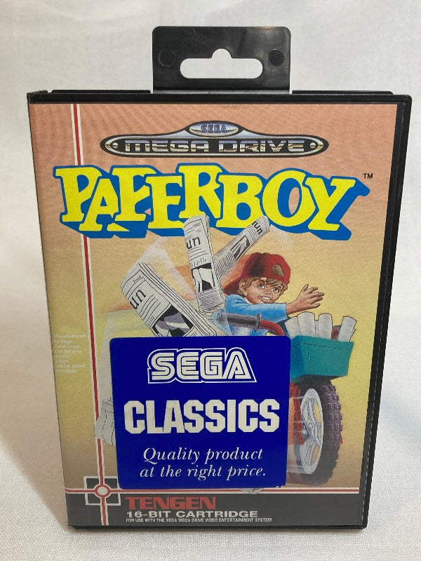 Game | Sega Mega Drive | Paperboy