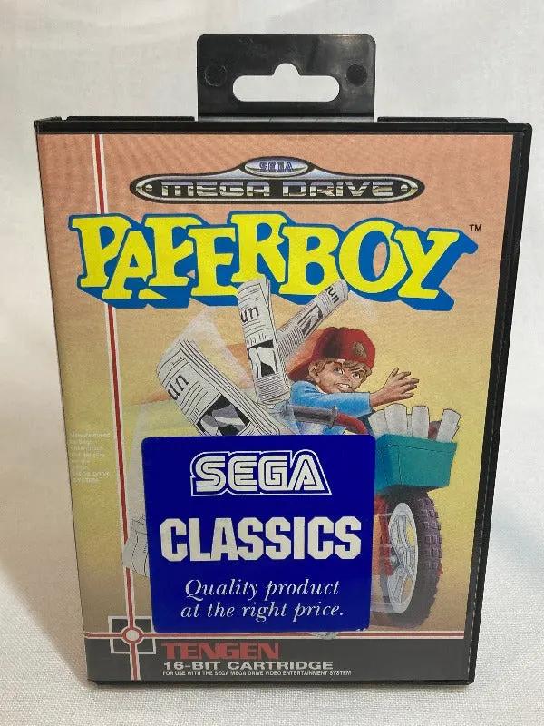 Game | Sega Mega Drive | Paperboy Physical Video Games Game Sega