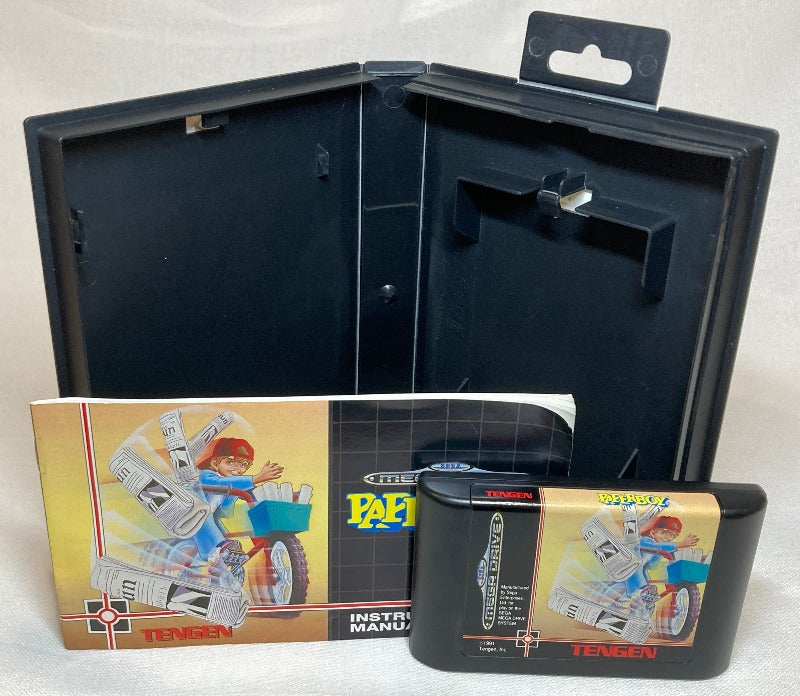 Game | Sega Mega Drive | Paperboy