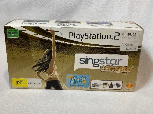 Game | Sony PlayStation PS2 | Singstar Legends Part Starters Boxed Set