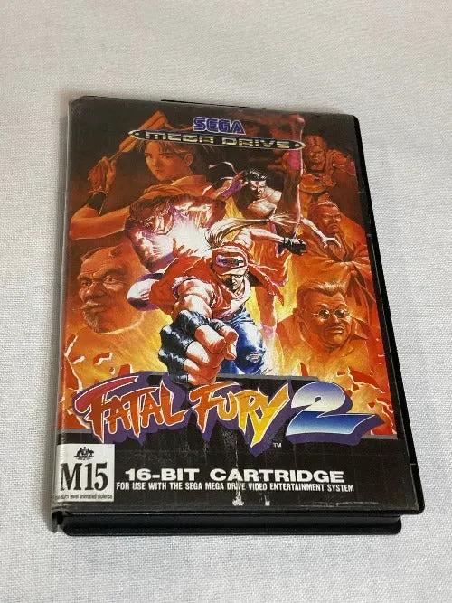 Game | Sega Mega Drive | Fatal Fury 2 Physical Video Games Game Sega