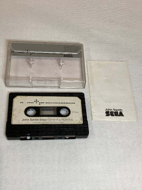 Accessory | Cassette | Sega SC 3000 Computer | John Sands Roman Numbers Up