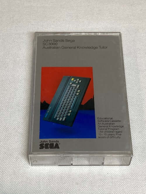 Accessory | Cassette | Sega SC 3000 Computer | John Sands Australian General Knowledge Tutor