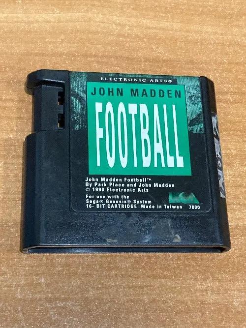 Game | Sega Genesis | John Madden Football Physical Video Games Game Sega