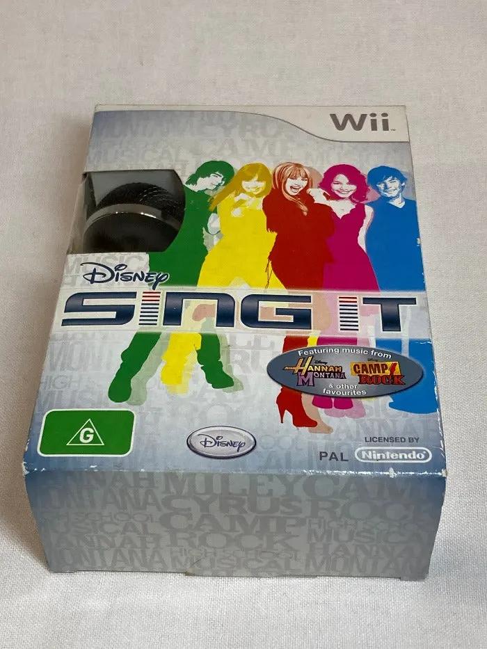 Accessory | Nintendo Wii | Disney Sing It Microphone Set with Game PAL Home Game Console Accessories Accessory Nintendo