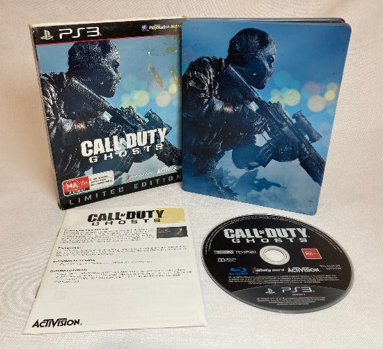 CALL OF DUTY Ghosts PS3 - STEELBOOK LIMITED EDITION - PlayStation