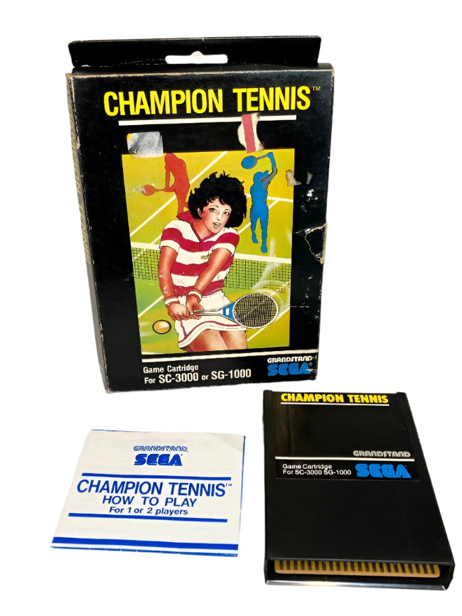 Game | Sega SG-1000 | Champion Tennis (Grandstand)