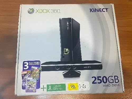 Console | Xbox 360 | Sealed Kinect Console Set Home Game Console Accessories Accessory Microsoft