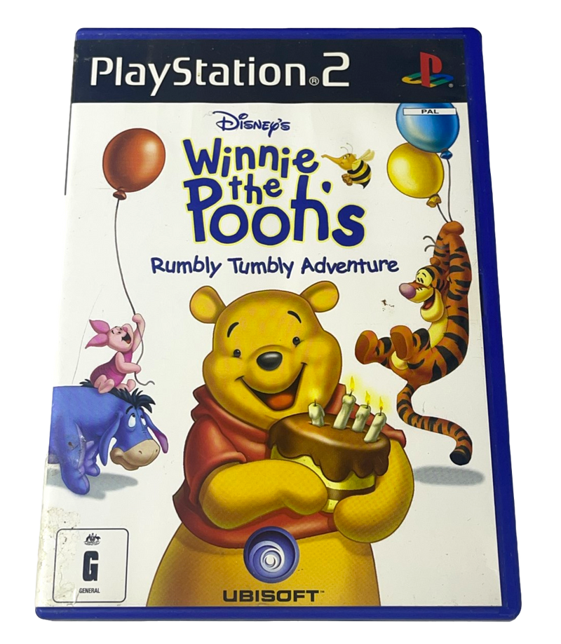 Game | Sony PlayStation PS2 | Winnie The Pooh Rumbly Tumbly Adventure