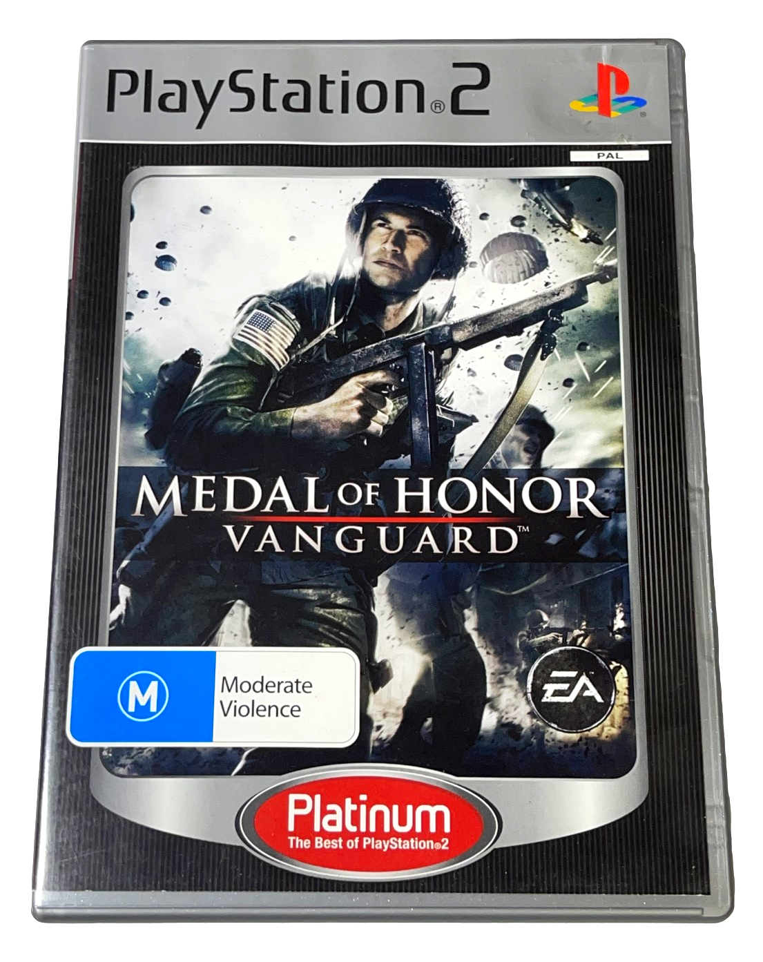Game | Sony PlayStation PS2 | Medal Of Honor Vanguard (Platinum) Physical Video Games Game Sony