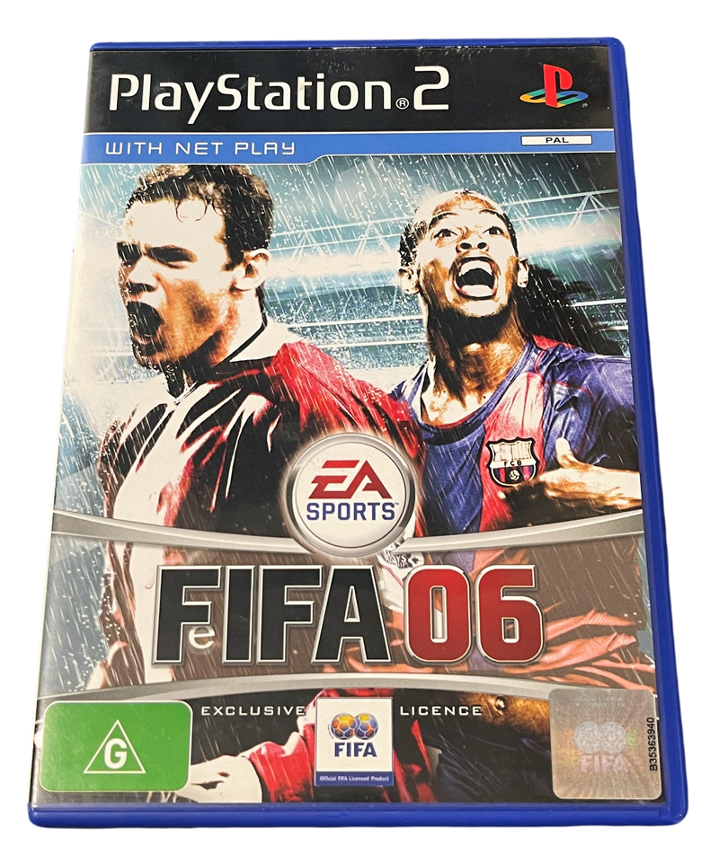 Game | Sony PlayStation PS2 | FIFA 06 Physical Video Games Game Sony