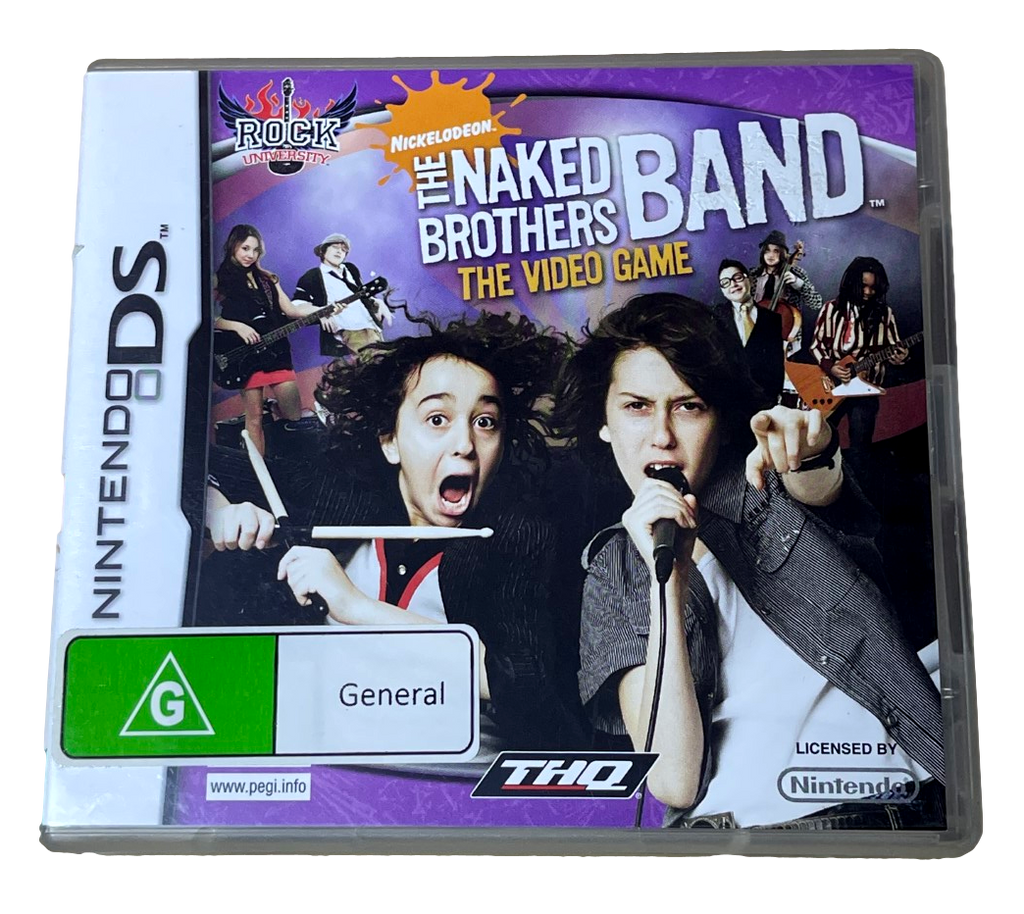 Game | Nintendo DS | The Naked Brothers Band Physical Video Games Game Nintendo