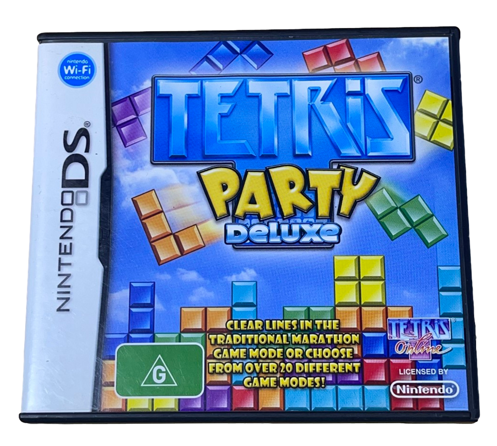 Game | Nintendo DS | Tetris Party Deluxe Physical Video Games Game Nintendo