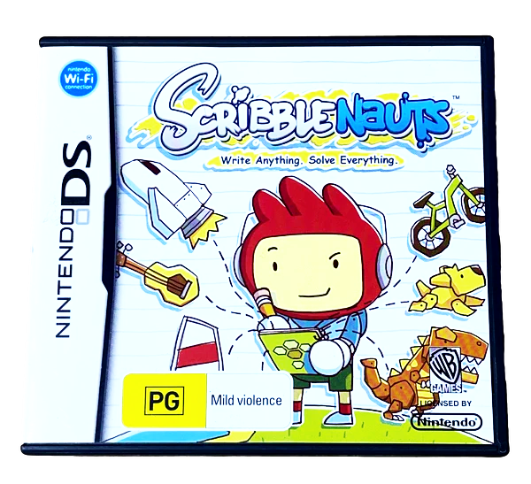 Game | Nintendo DS | Scribblenauts Physical Video Games Game Nintendo