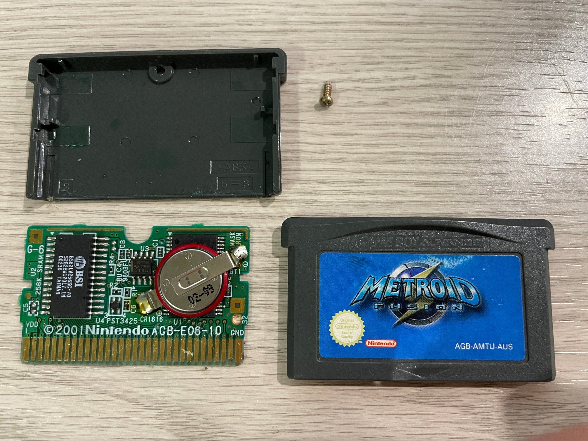 Game | Nintendo Game Boy Advance GBA | Metroid Fusion
