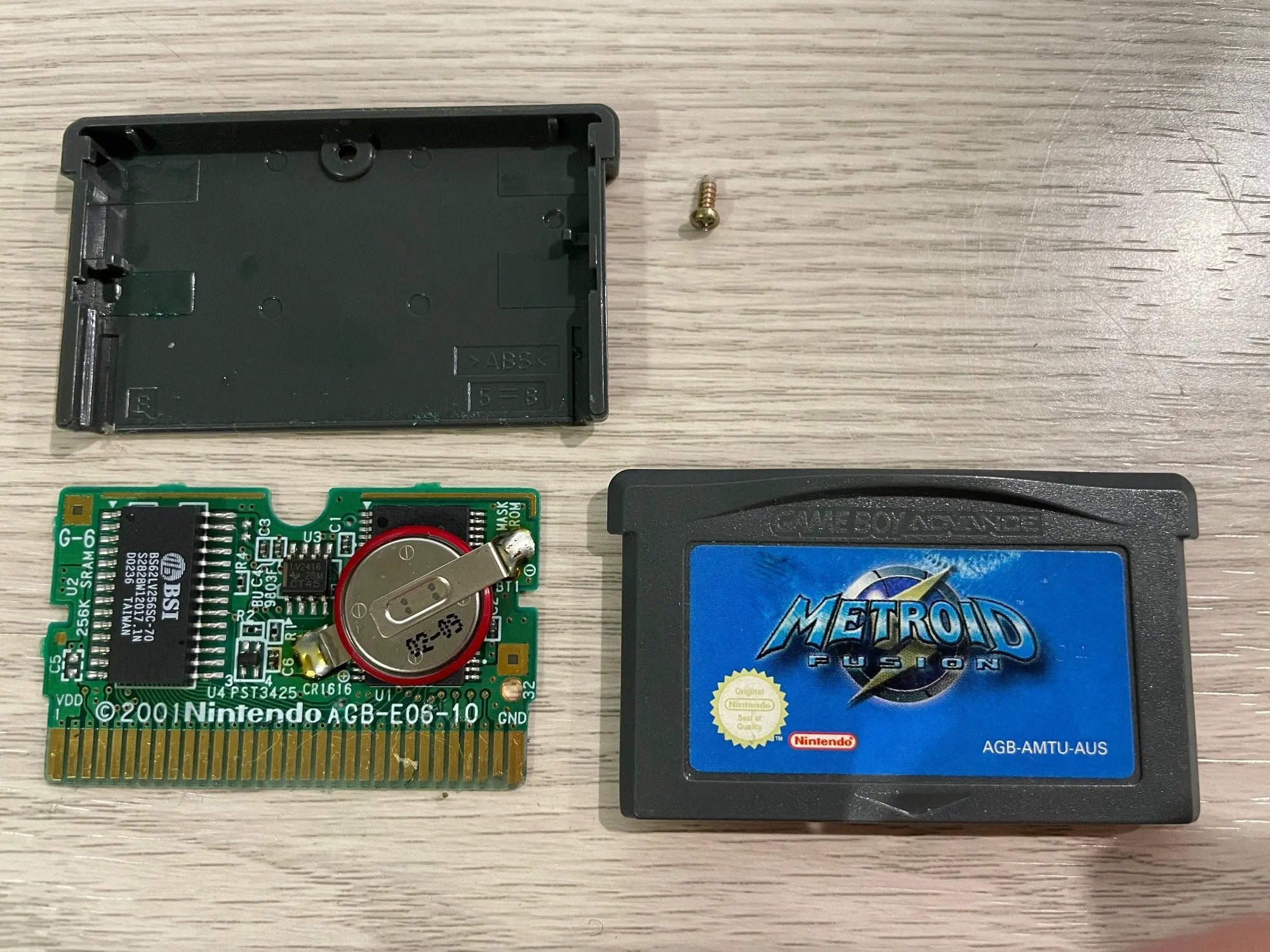 Game | Nintendo Game Boy Advance GBA | Metroid Fusion Physical Video Games Game Nintendo