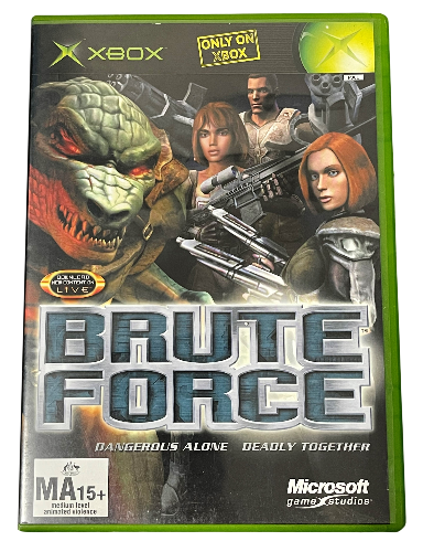 Game | Xbox | Brute Force Physical Video Games Game Microsoft