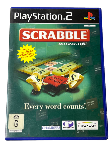 Game | Sony PlayStation PS2 | Scrabble Interactive: 2003 Edition