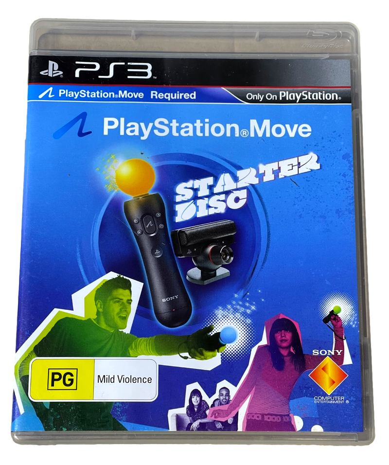 Game | Sony PlayStation PS3 | PlayStation Move Starter Disc Physical Video Games Game Sony