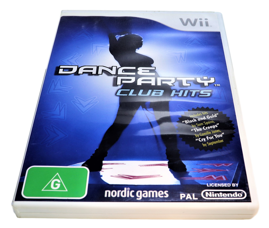 Game | Nintendo Wii | Dance Party Club Hits Physical Video Games Game Nintendo
