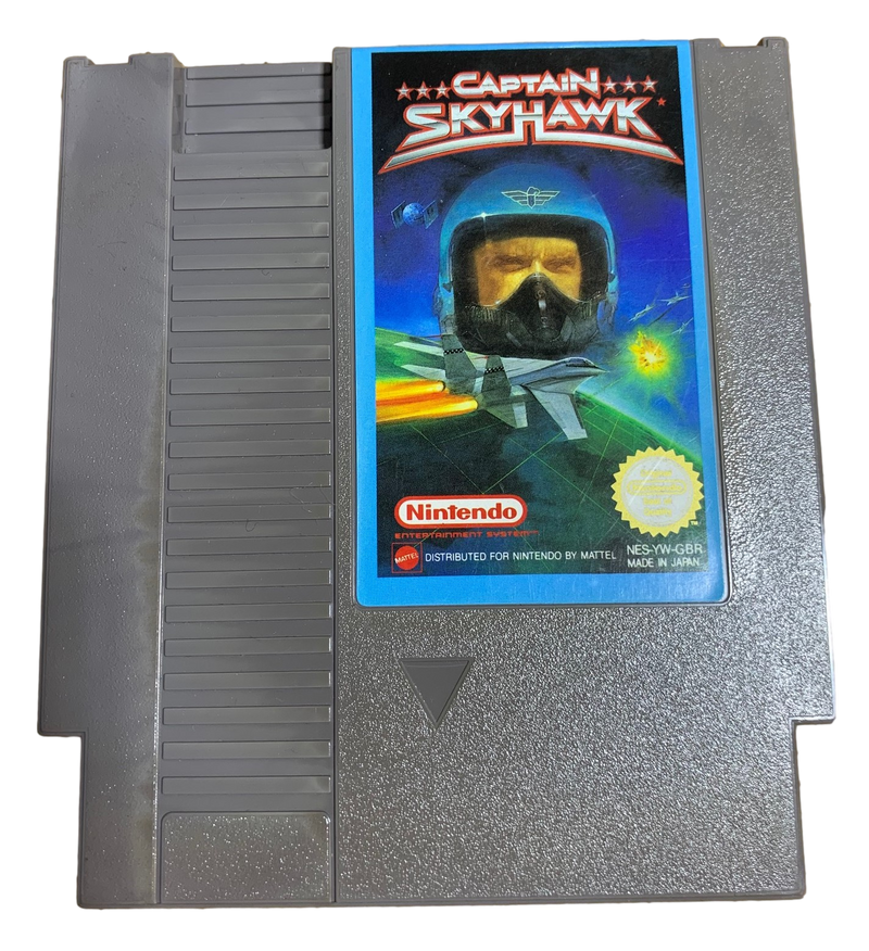 Game | Nintendo NES | Captain Skyhawk Physical Video Games Game Nintendo