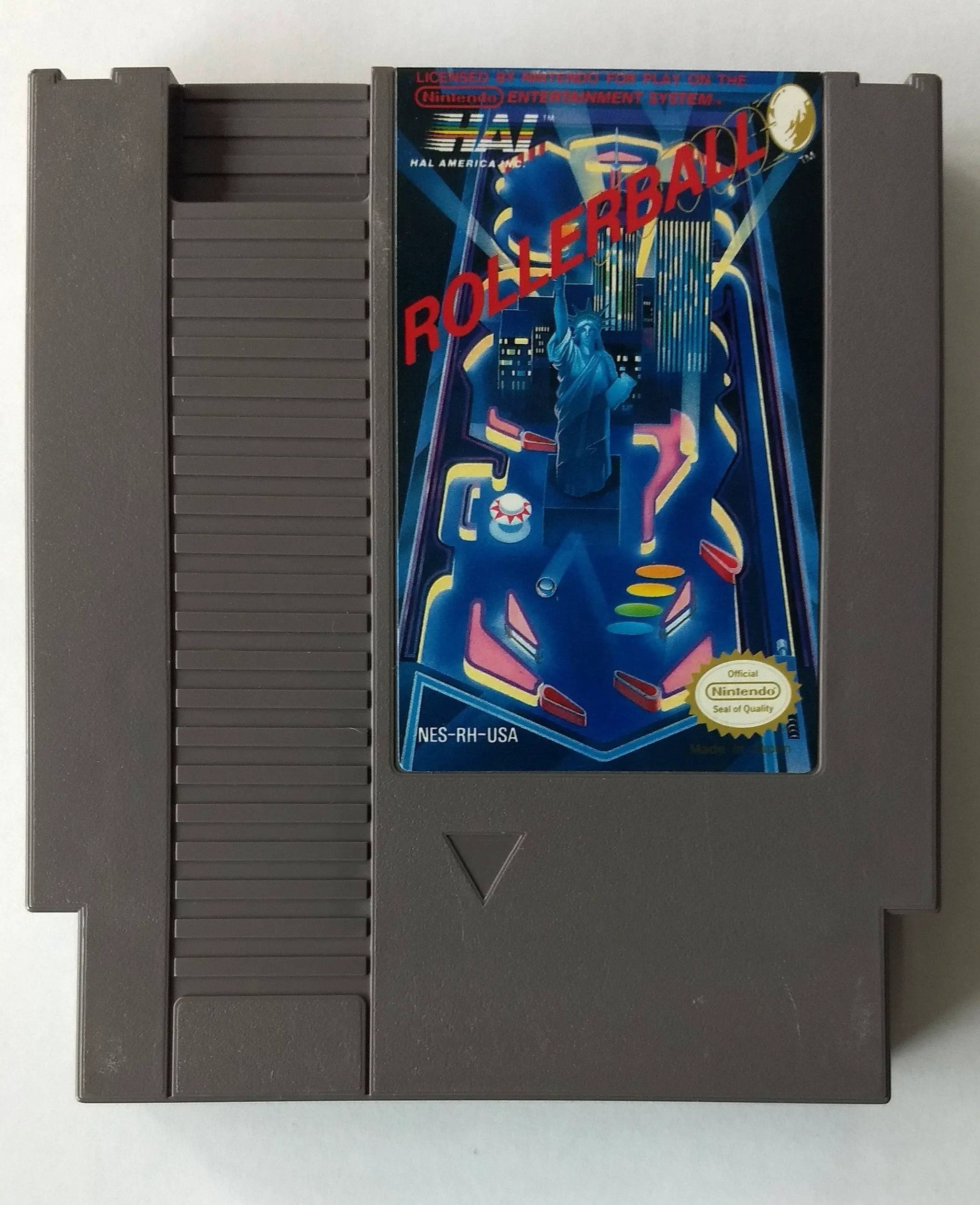 Game | Nintendo NES | Rollerball Physical Video Games Game Nintendo
