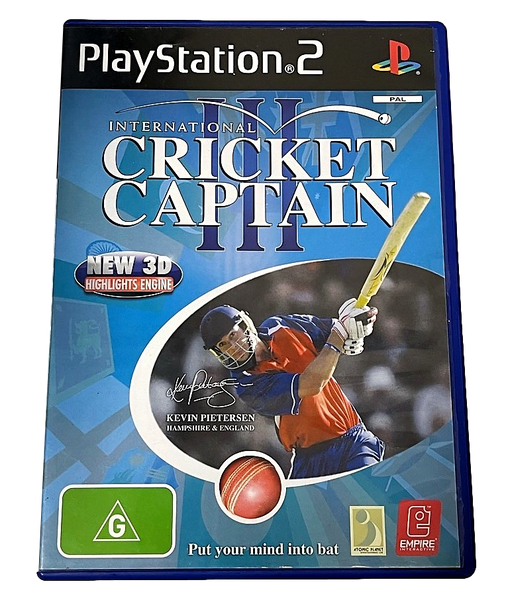 Game | Sony PlayStation PS2 | International Cricket Captain III Physical Video Games Game Sony