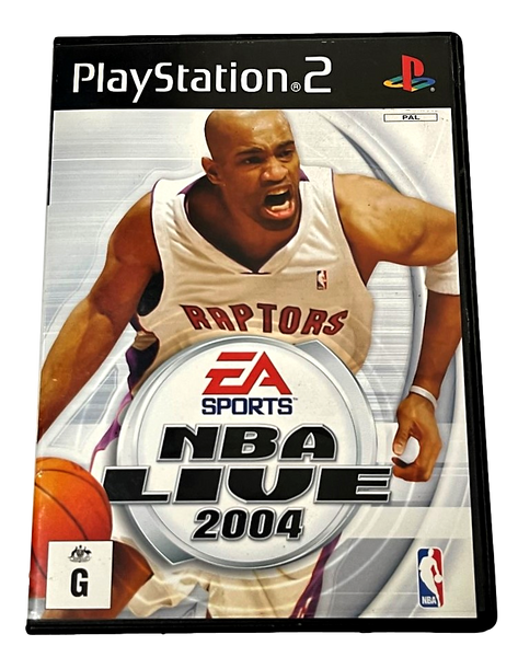 Game | Sony PlayStation PS2 | NBA Live 2004 Physical Video Games Game Sony