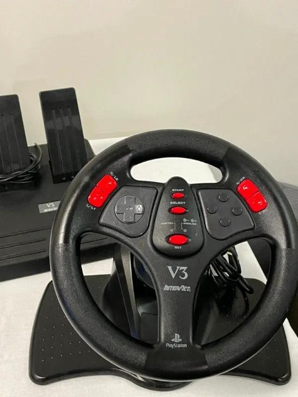 Accessory | PS1 | Interact V3 Racing Wheel Pedals Controllers & Attachments Sony