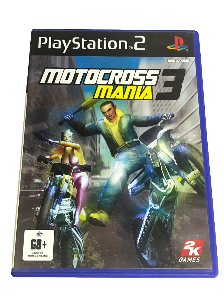 Game | Sony PlayStation PS2 | Motocross Mania 3 Physical Video Games Game Sony