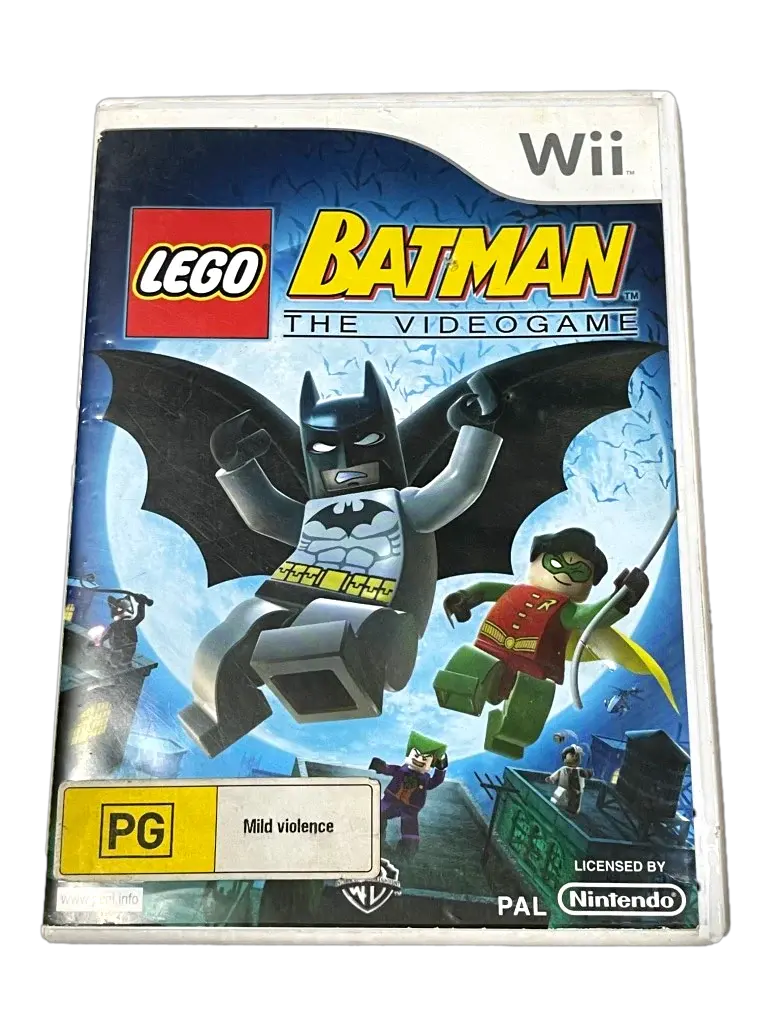 Game | Nintendo Wii | LEGO Batman The Videogame Physical Video Games Game Nintendo