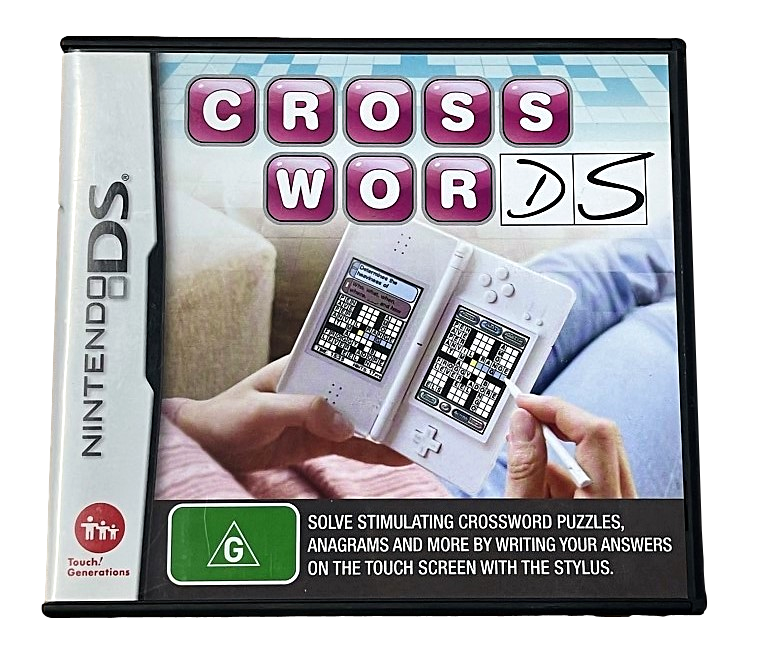 Game | Nintendo DS | Crosswords DS Physical Video Games Game Nintendo