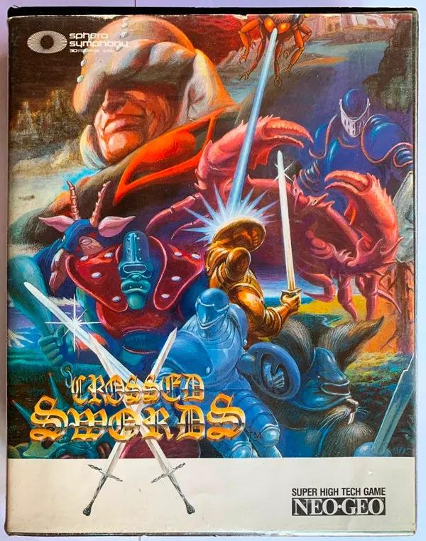 Game | SNK Neo Geo AES | Crossed Swords NGH-037 Physical Video Games Game SNK