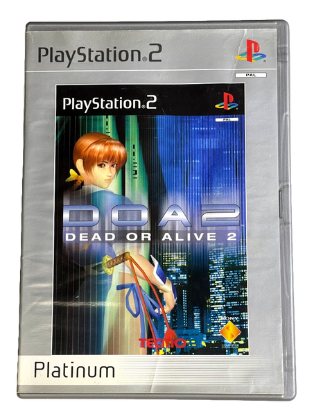 Game | Sony PlayStation PS2 | Dead Or Alive 2 (Platinum) Physical Video Games Game Sony