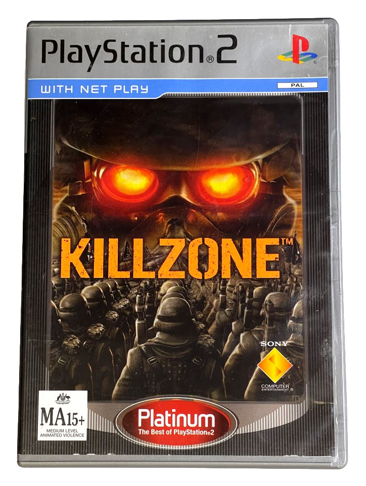 Game | Sony PlayStation PS2 | Killzone (Platinum) Physical Video Games Game Sony