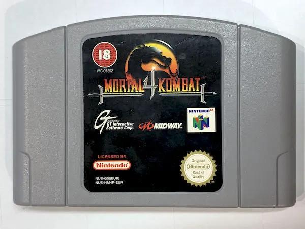 Game | Nintendo N64 | Mortal Kombat 4 Physical Video Games Game Nintendo