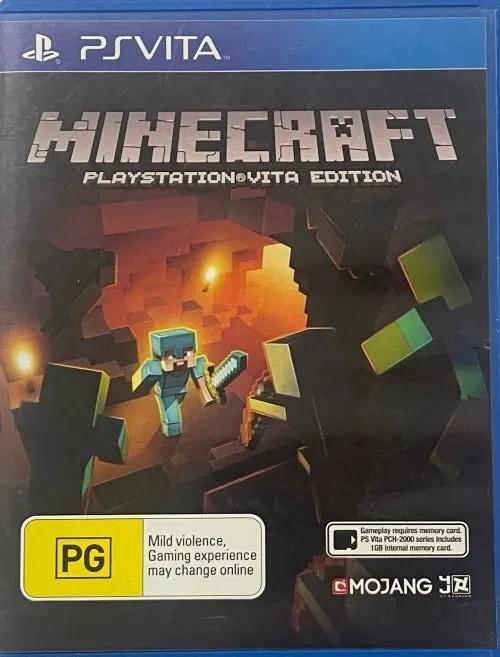 Game | Sony PlayStation Vita | Minecraft Physical Video Games Game Sony