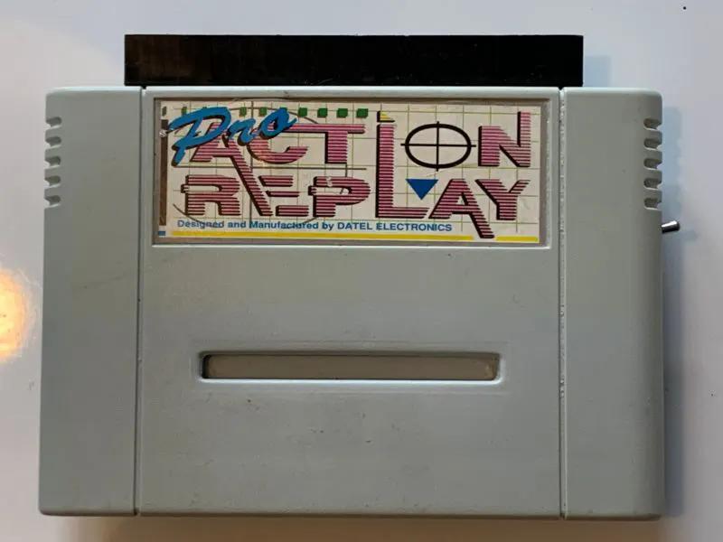 Game | Super Nintendo SNES | Pro Action Replay Physical Video Games Game Datel