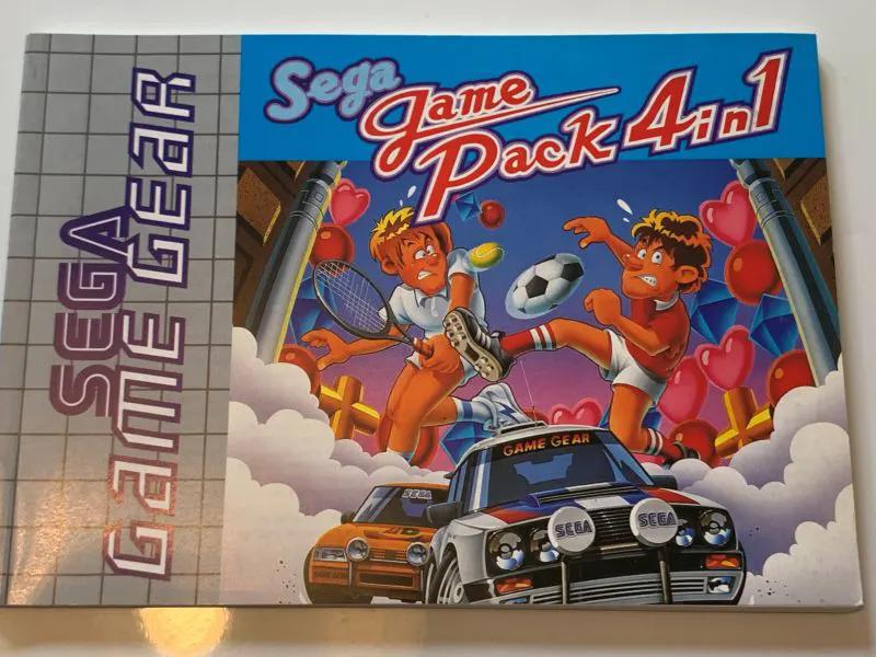 Manual | Sega Game Gear | Replacement Instruction Manuals Book Manual RetroSales.com.au