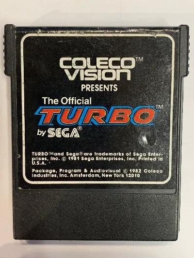 Game | CBS ColecoVision | Turbo Physical Video Games Game CBS