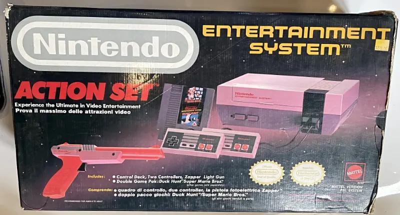 Console | Nintendo NES | Action Set Boxed Original Video Game Consoles Console Nintendo