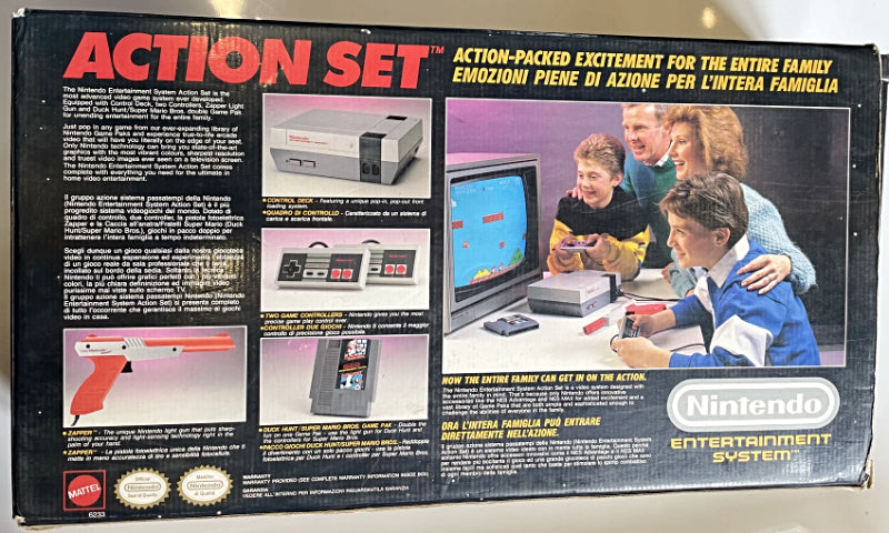 Console | Nintendo NES | Action Set Boxed Original