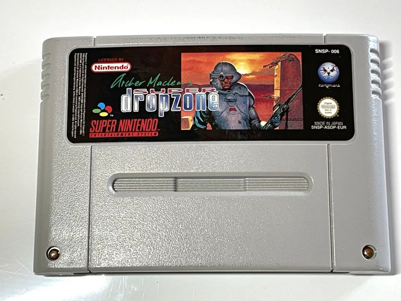 Game | Super Nintendo SNES | Archer Maclean's Super Dropzone Physical Video Games Game Nintendo