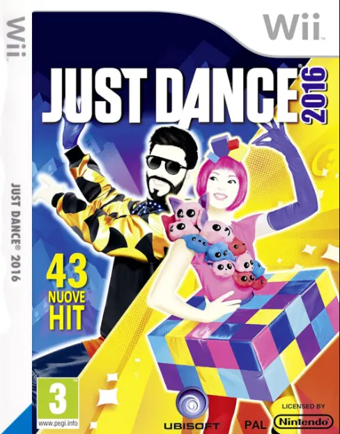 Game | Nintendo Wii | Just Dance 2016 Physical Video Games Game Nintendo