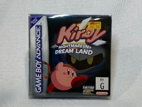 Game | Nintendo Game Boy Advance GBA | Kirby: Nightmare In Dream Land Physical Video Games Game Nintendo