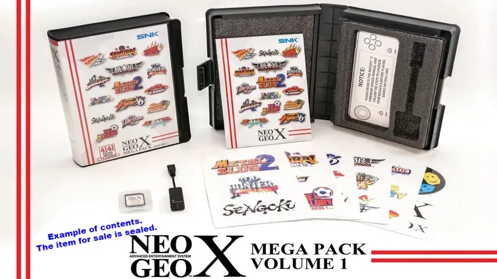 Game | NEO GEO X Mega Pack Vol 1 New Sealed Physical Video Games Game SNK